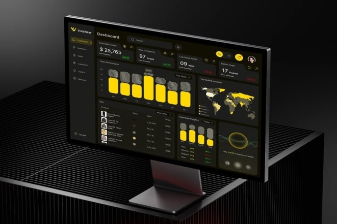 VistaWear - Ai based Dashboard