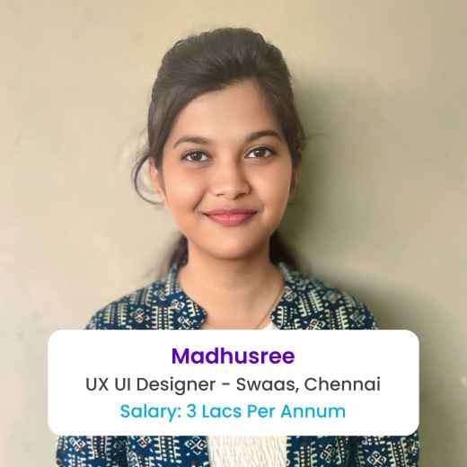 Madhu Shree - UX UI Designer