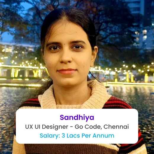 Sandhiya - UX UI Designer