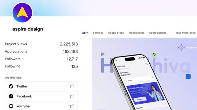 Aspira Behance Profile