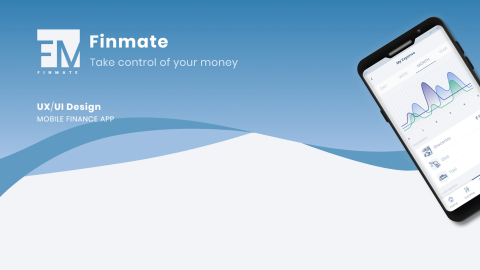FINMATE – Personal Finance App UX UI Design Case study by Muralidharan E