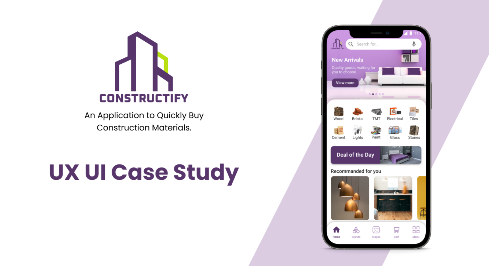 Constructify – UX/UI Case Study by Ananth Ganesan